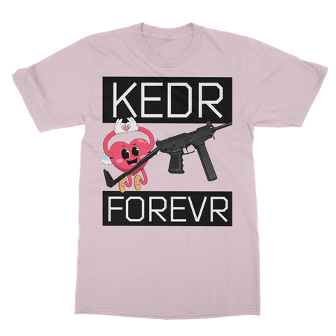 Kedr Forever Heavy Cotton T-Shirt | Tarkov-Inspired Gaming Tee