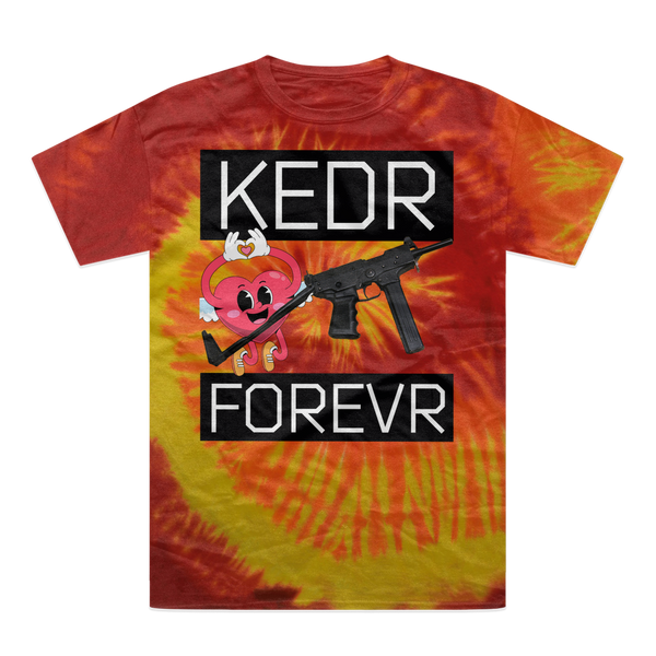 Kedr Forever Tie-Dye T-Shirt | Tarkov-Inspired Gaming Tee