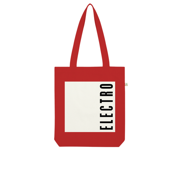 ELECTRO // Organic Tote Bag