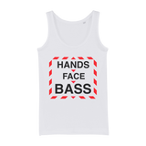 Hands-Face-Bass Organic Jersey Womens Tank Top