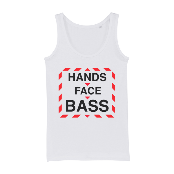 Hands-Face-Bass Organic Jersey Womens Tank Top