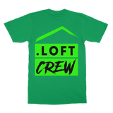 Loft Crew (Green) (Front & Back Print) Classic Adult T-Shirt [Up To 5XL]