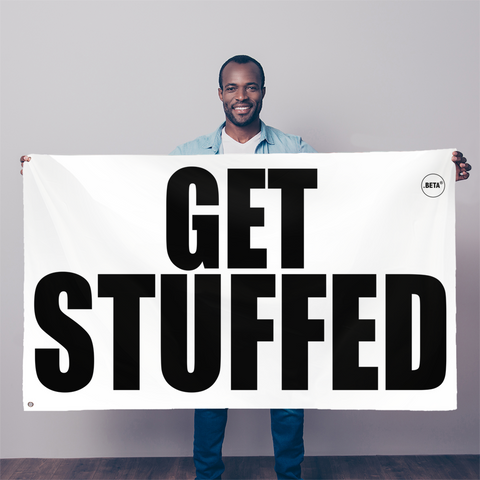 GET STUFFED Flag