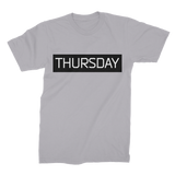 Tarkov Wipe "Thursday" (Black Print) - Premium Jersey Adult T-Shirt