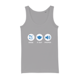 Rinse It Out Proper Organic Jersey Womens Tank Top