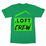 Loft Crew (Green Logo) - Classic Adult T-Shirt (Up to 5XL)