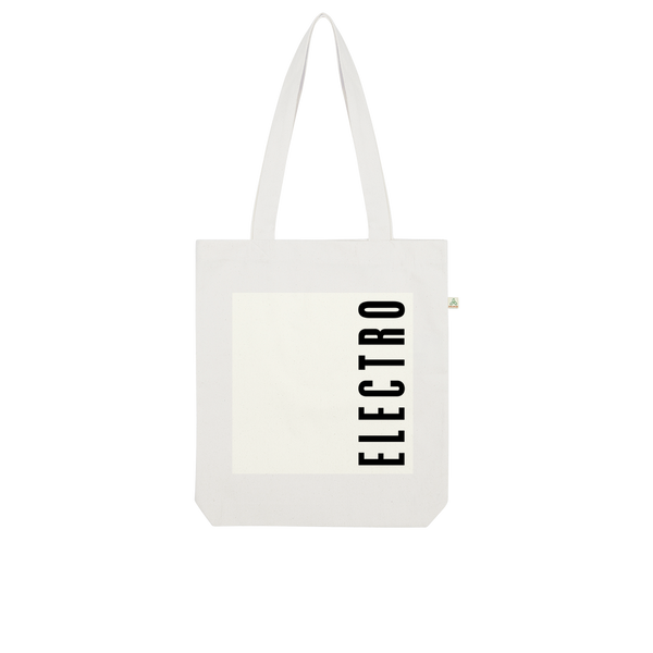 ELECTRO // Organic Tote Bag