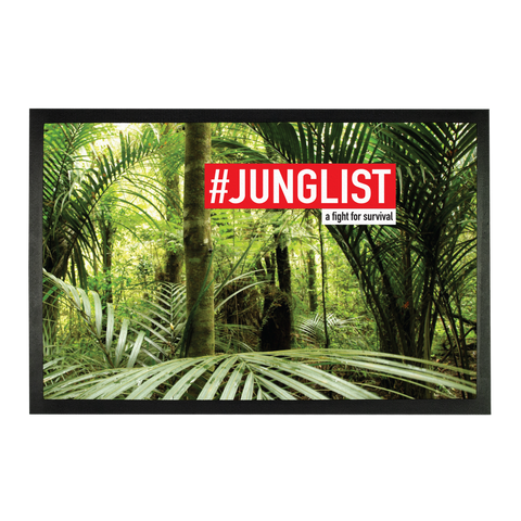 "JUNGLIST" Doormat