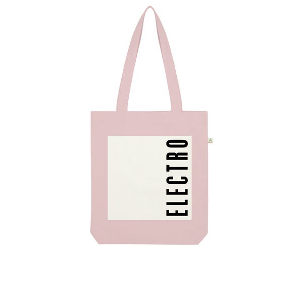 ELECTRO // Organic Tote Bag