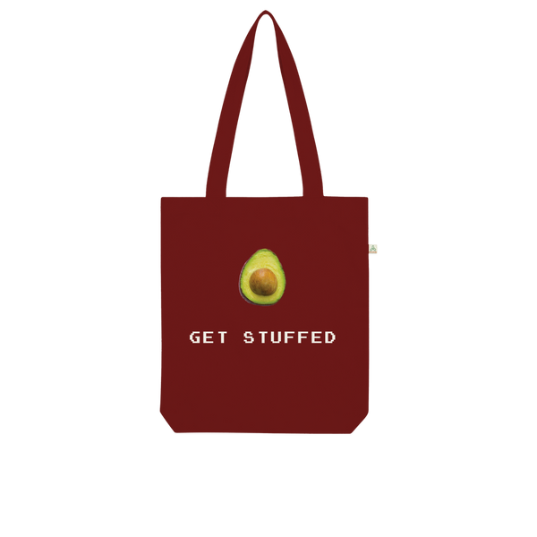 Get Stuffed (Avocado) Organic Tote Bag