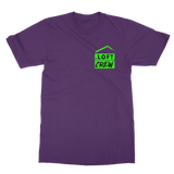 Loft Crew (Green) (Front & Back Print) Classic Adult T-Shirt [Up To 5XL]