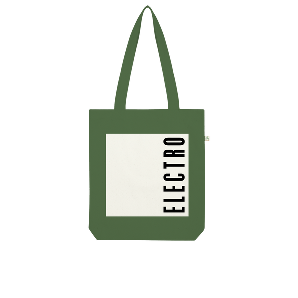 ELECTRO // Organic Tote Bag