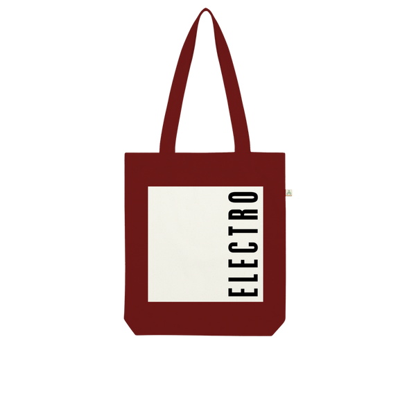 ELECTRO // Organic Tote Bag