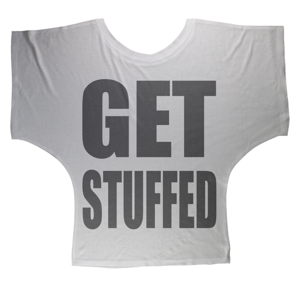 GET STUFFED Sublimation Batwing Top