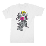 "ROBOT LOVER" (Colour) Premium Jersey Men's T-Shirt