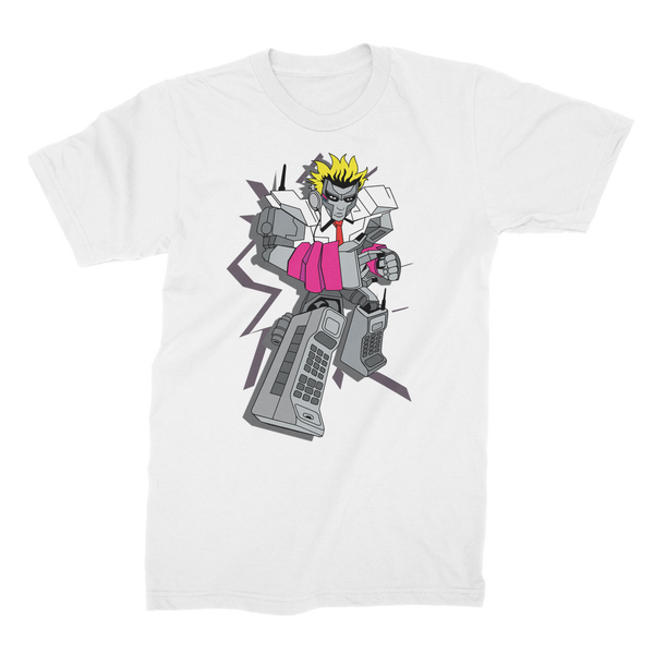 "ROBOT LOVER" (Colour) Premium Jersey Men's T-Shirt