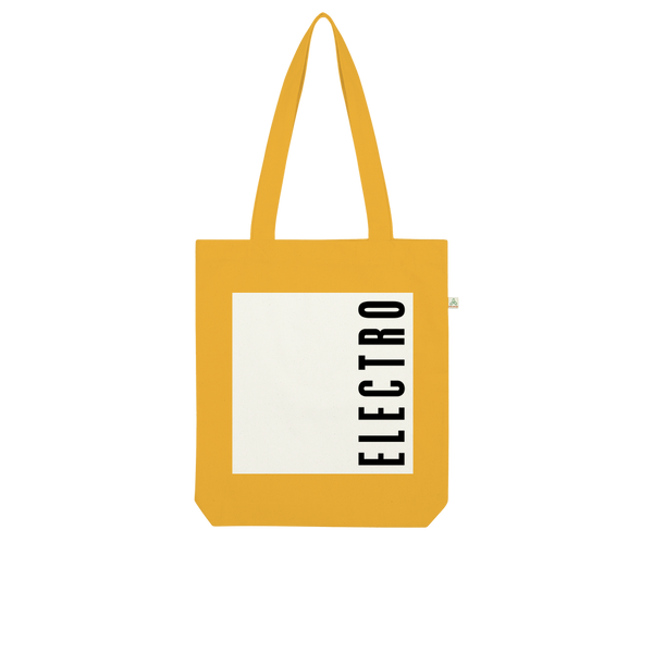 ELECTRO // Organic Tote Bag