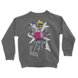 "ROBOT LOVER" (Colour) Classic Kids Sweatshirt