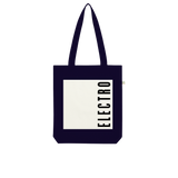 ELECTRO // Organic Tote Bag
