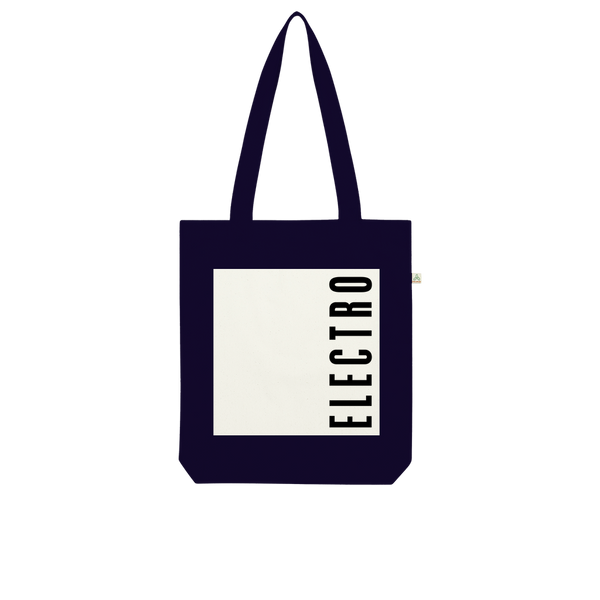 ELECTRO // Organic Tote Bag