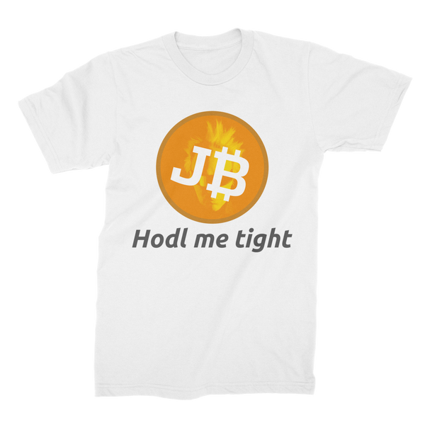 Hodl Me Tight - Premium Jersey Men's T-Shirt