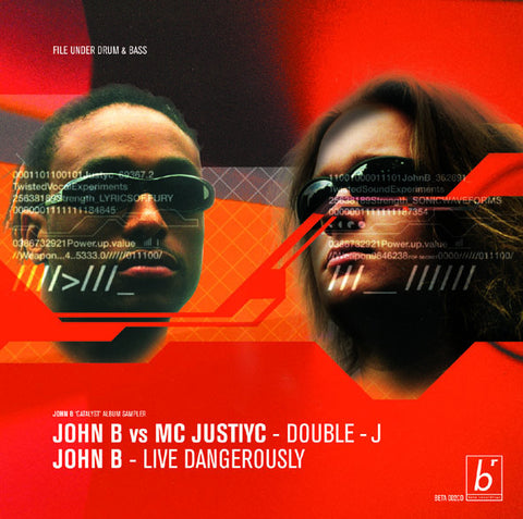John B vs. MC Justiyc - Double J Pt. 1 b/w Prowler (1999)