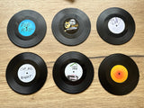 LTD EDITION: 6x DNB Vinyl Drinks Coasters