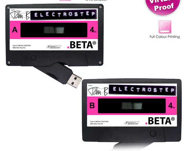 LTD EDITION RETRO CASSETTE USB: John B - ELECTROSTEP (15th Anniversary Edition) [Remastered]
