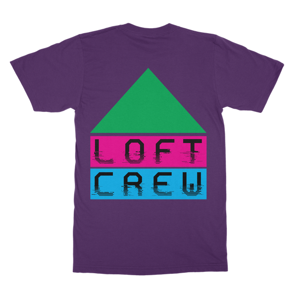 Loft Crew Logo 1 (Front & Back Print) - Classic Adult T-Shirt