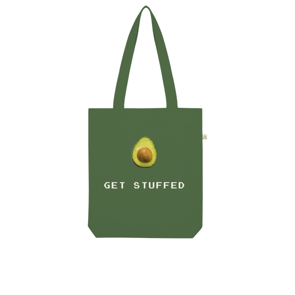 Get Stuffed (Avocado) Organic Tote Bag