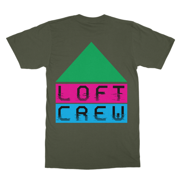 Loft Crew Logo 1 (Front & Back Print) - Classic Adult T-Shirt