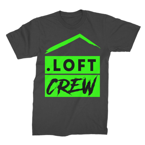 Loft Crew (Green Logo) - Premium Jersey Men's T-Shirt