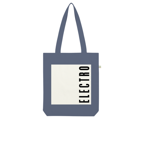 ELECTRO // Organic Tote Bag