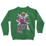 "ROBOT LOVER" (Colour) Classic Kids Sweatshirt