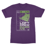 LOFT CREW 4 LIFE (Large Front Print) Classic Heavy Cotton Adult T-Shirt [Up to 5XL]