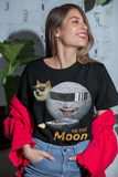To the Moon - Organic Jersey Womens T-Shirt